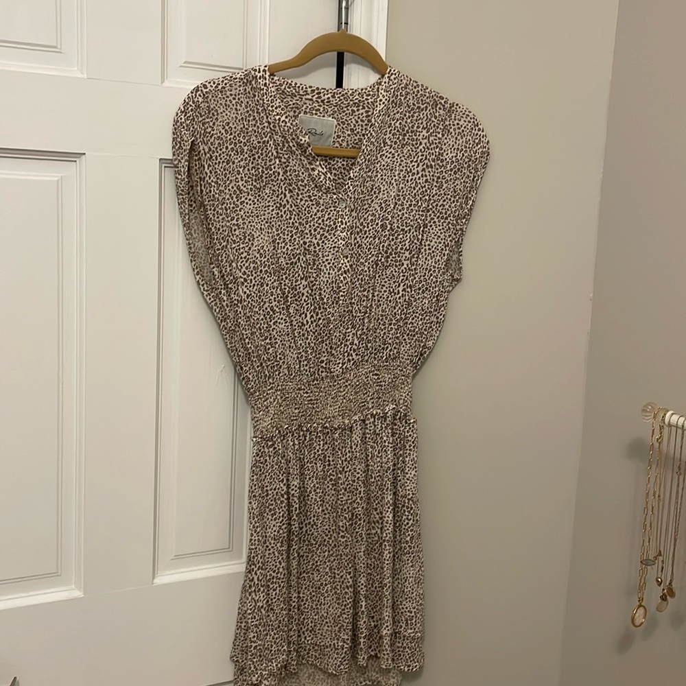 Rails animal print dress
